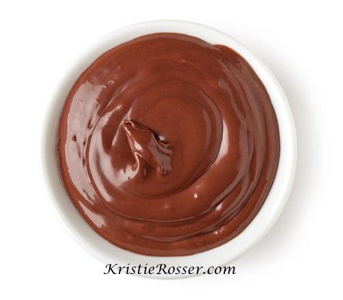 shutterstock_chocolate pudding in white dish